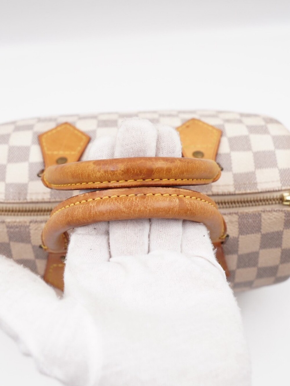 CM32 💗 Louis Vuitton Damier Azur Speedy 25 Handbag - Picture 11 of 15